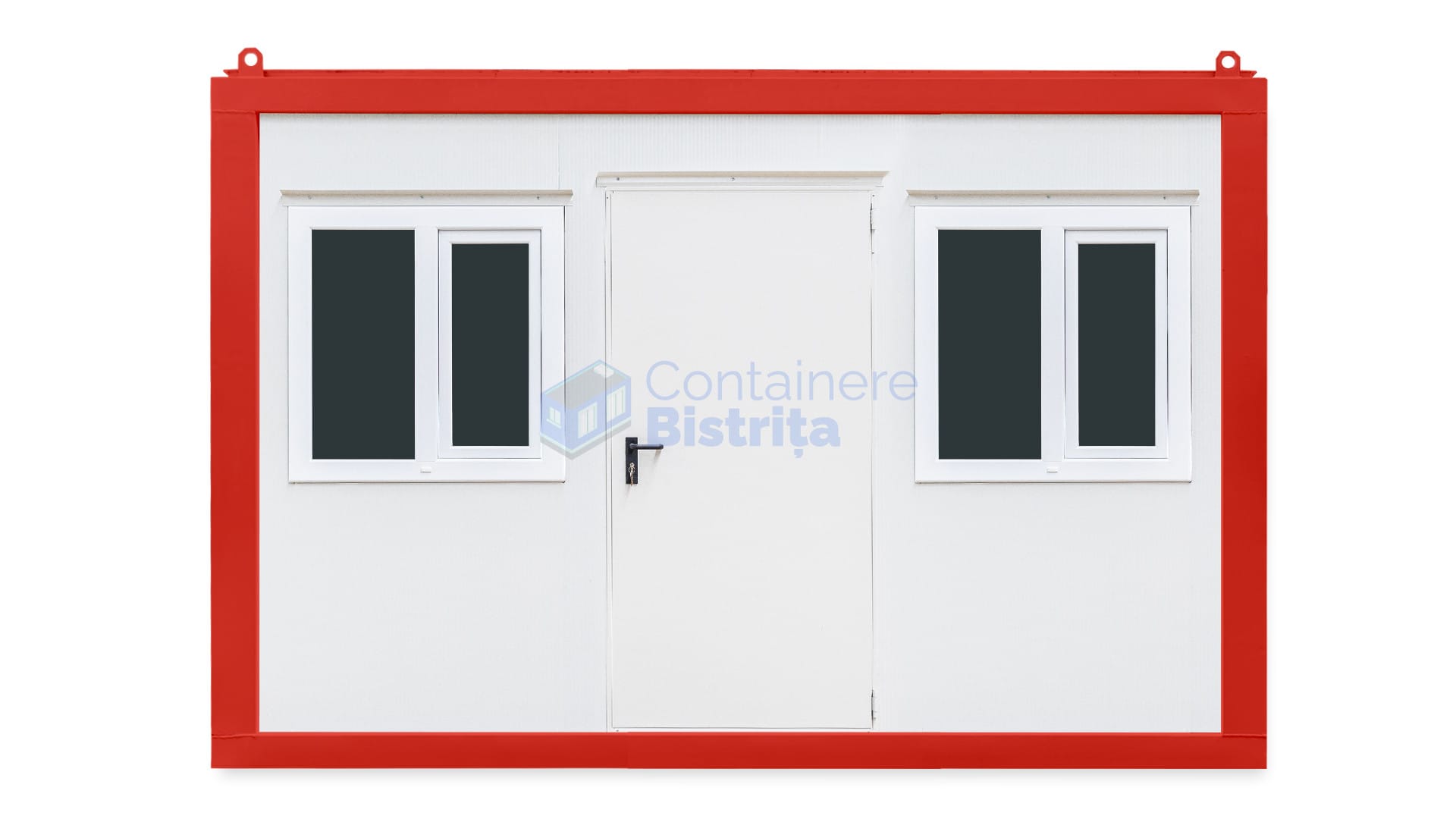 container birou bistrita 4metri 2geamuri rosu