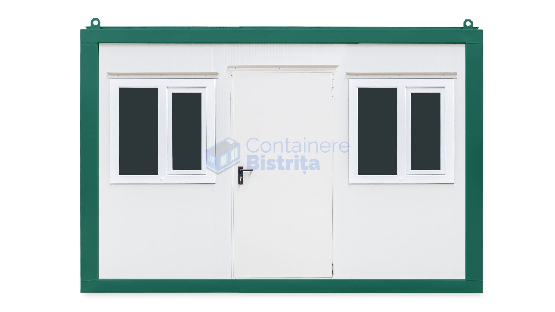 container birou bistrita 4metri 2geamuri verde