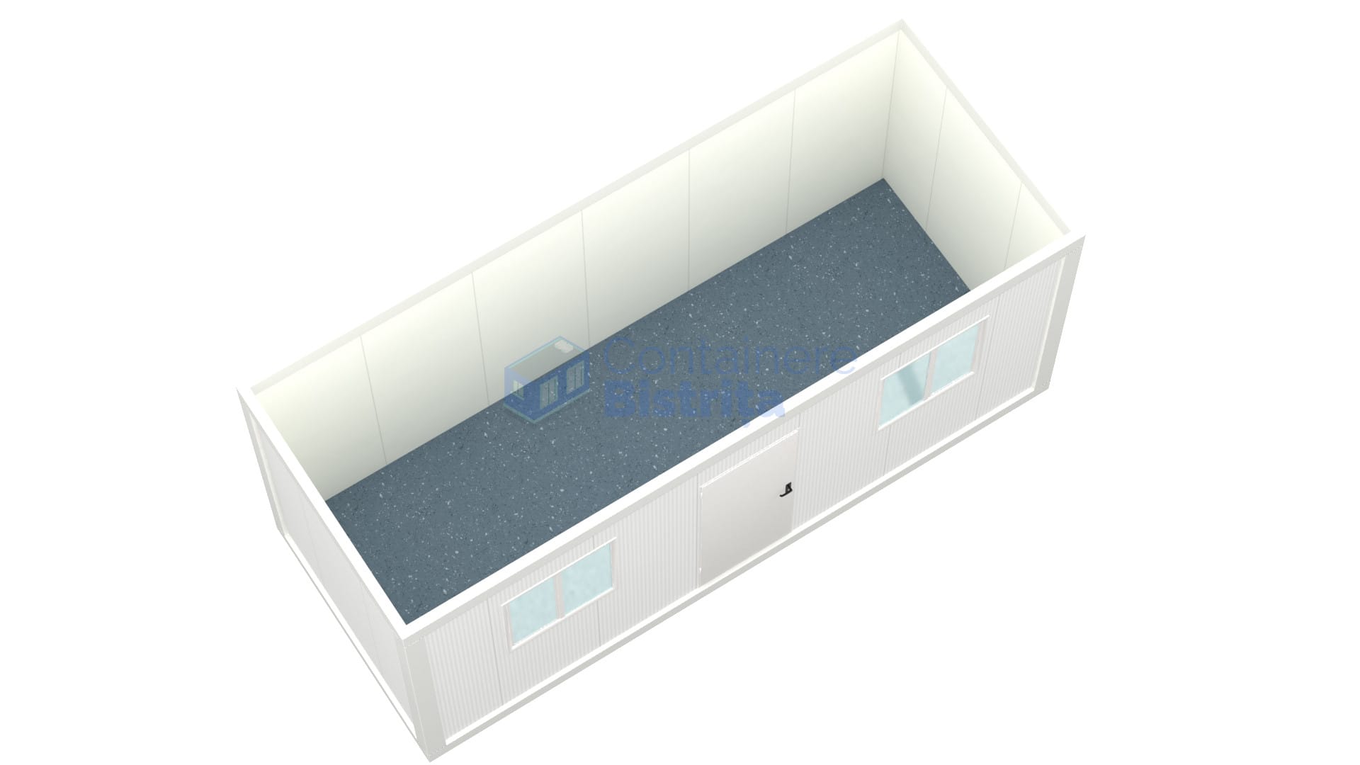 container birou bistrita 6metri 2geamuri alb2