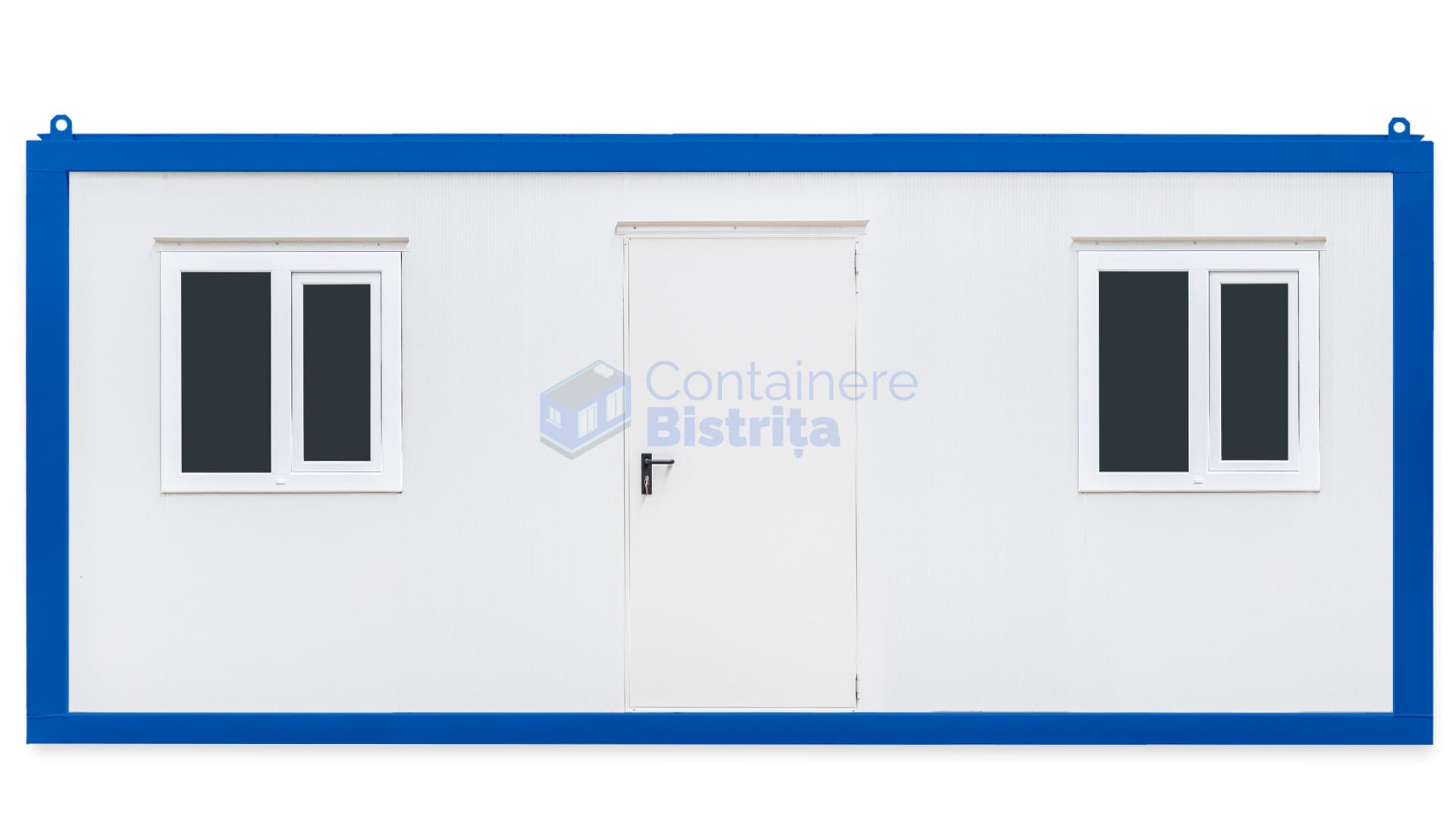 container birou bistrita 6metri 2geamuri albastru