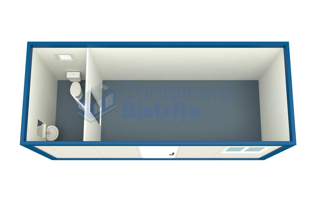 container casa bistrita 6metri albastru2