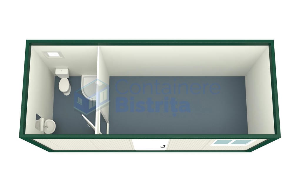 container casa bistrita 6metri verde3