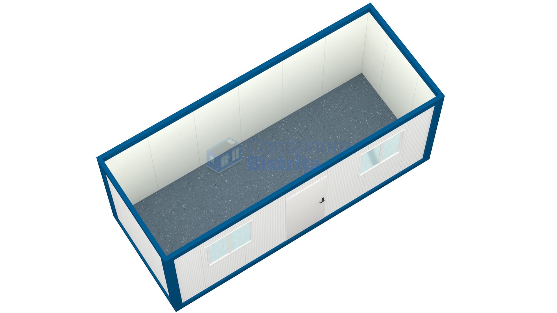 container santier bistrita 6metri 2geamuri albastru2